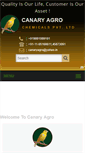 Mobile Screenshot of canaryagro.com